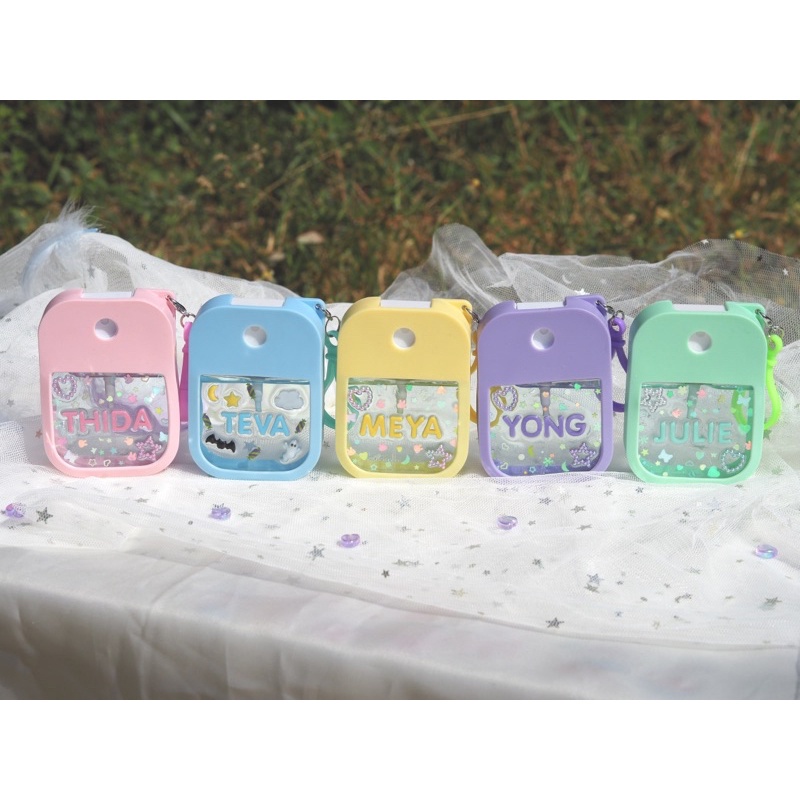 Chai Đựng Nước Hoa Dạng Xịt Mini 38ML Hình Hoạt Hình Dễ Thương