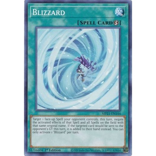 Thẻ bài Yugioh - TCG - Blizzard / MP21-EN144'