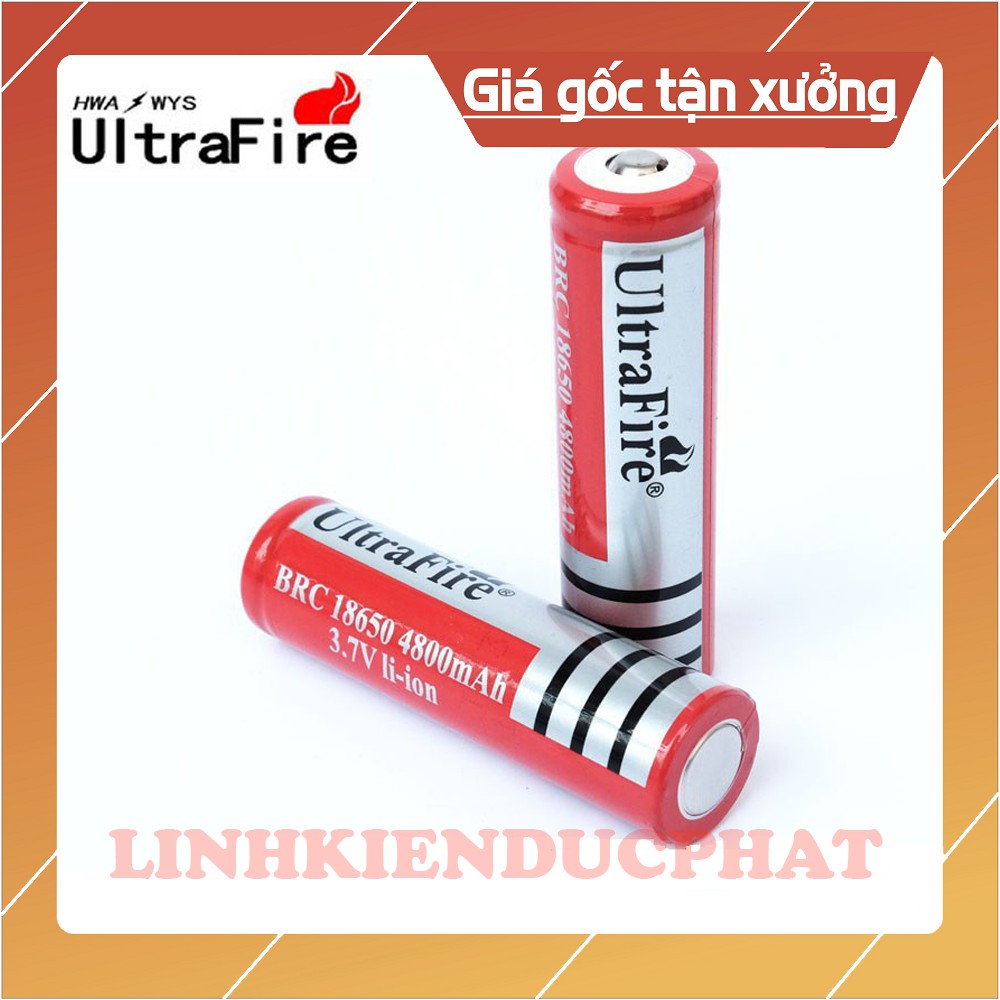PIN ĐỎ DÙNG CHO ĐÈN PIN, LOA , QUẠT MINI