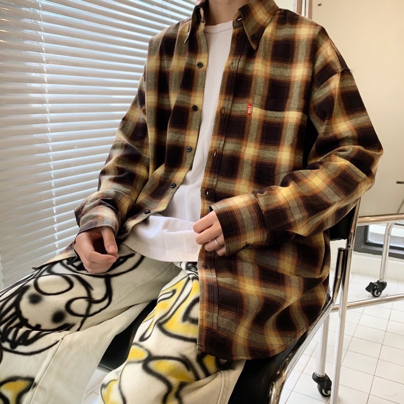 FLANNEL - ÁO SƠMI KẺ CARO 1OAK