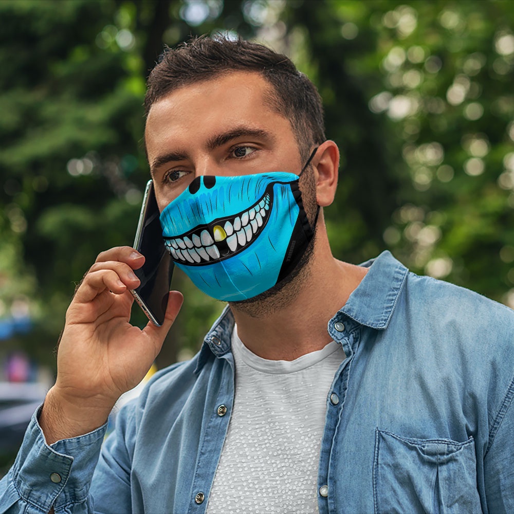 Khẩu trang vui nhộn hoạt hình thú cưng cute dễ thương cho bé Hình Vẽ DRAWN CARTWELL kháng khuẩn chất liệu vải mềm có thể