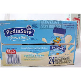 Sữa Pediasure Vanilla 237ml – Nhập khẩu Mỹ 24 chai