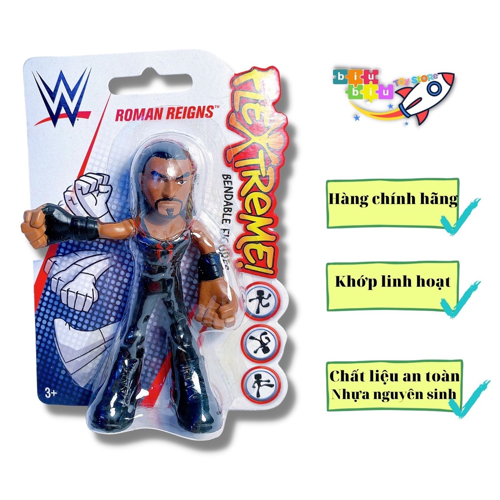 Mô hình đô vật Mỹ WWE - Hàng chính hãng Mattel