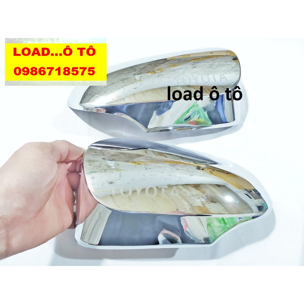 Ốp Gương Xe Toyota Vios 2023-2014 Mạ Crom Cao Cấp