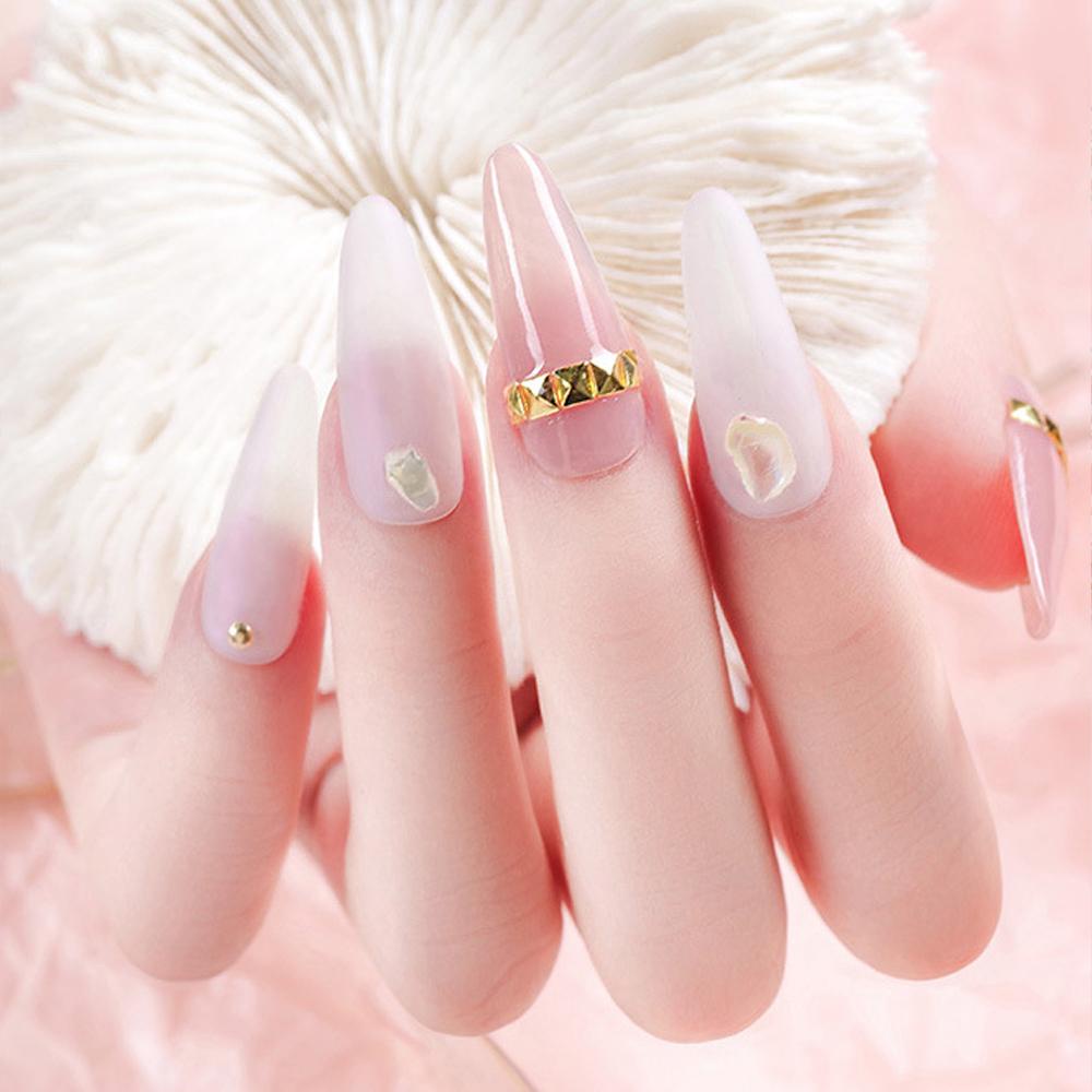 OCEANMAP Đinh Tán Trang Trí Móng Tay Hình Vỏ Sò Lấp Lánh