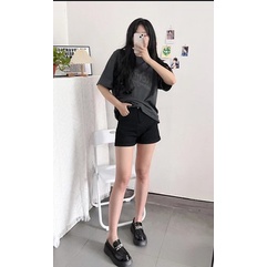 GIÀY LƯỜI NỮ RETRO CỔ THẤP ĐẾ MUFFIN DÂY CHUYỀN NGỌC DA BÓNG
