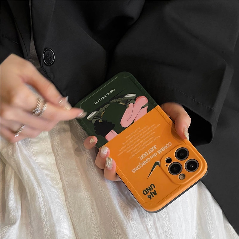 Hoạt Hình Ốp Điện Thoại Mềm Hình Giày Sneaker Cho iphone15 15pro 15promax 14promax 14 14pro 13 13pro 13promax 12 12pro 12promax 11