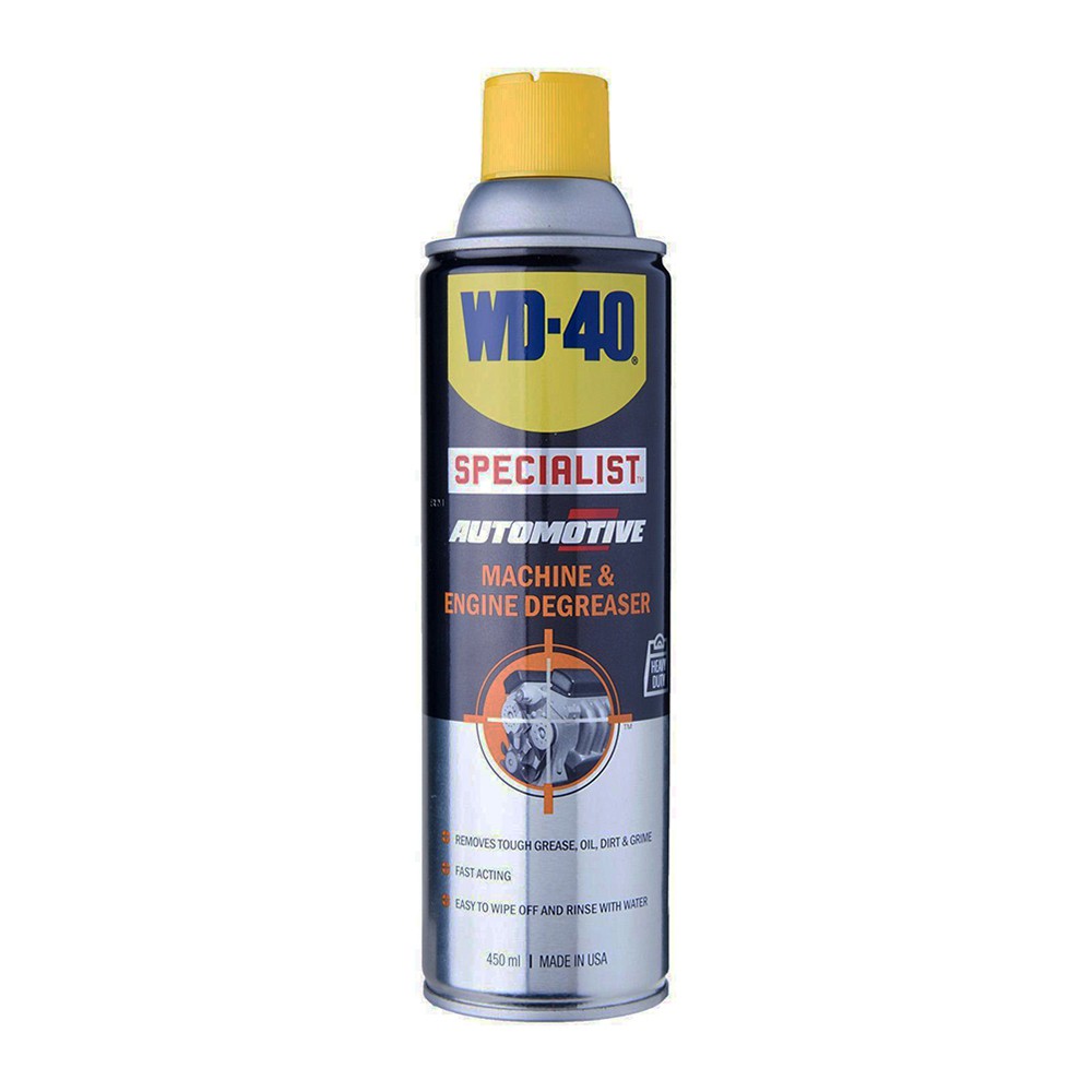 Tẩy rửa khoang máy động cơ WD40 Machine & Engine Degreaser 450ml