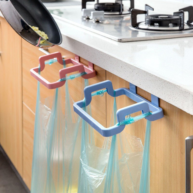 Giá treo khăn túi đựng rác WALFOS 4 màu sắc tùy chọn chất liệu thân thiện với môi trường dành cho nhà bếp