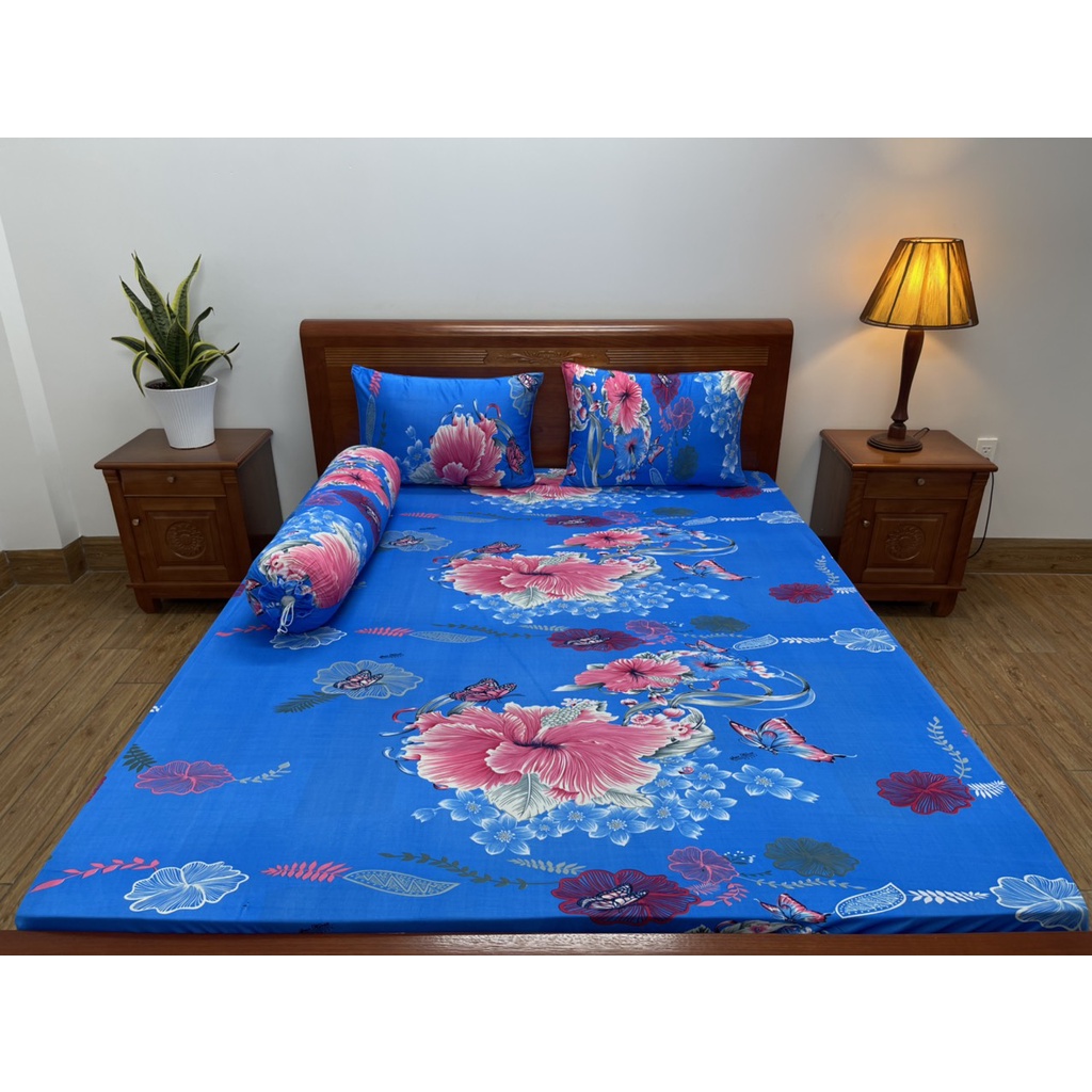 Ga giường thun lạnh Hàn Quốc mẫu mới  với size nệm 5-20cm