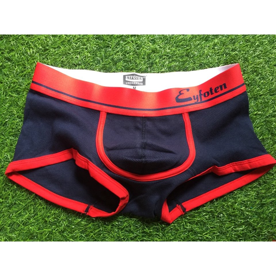 [free ship 50k + che tên đơn hàng] quần lót nam, quần lót boxer cotton nam co dãn tốt thời trang (hình chụp tại shop)