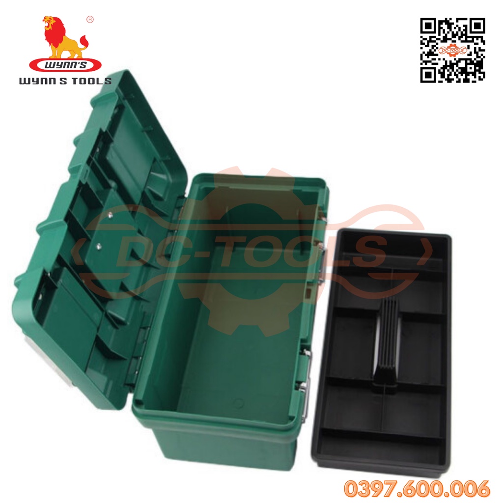 Hộp dụng cụ W380 W430 W450 WYNN'S chống thấm an toàn dễ dàng mang theo bảo quản chống thấm PVC DC-TOOLS