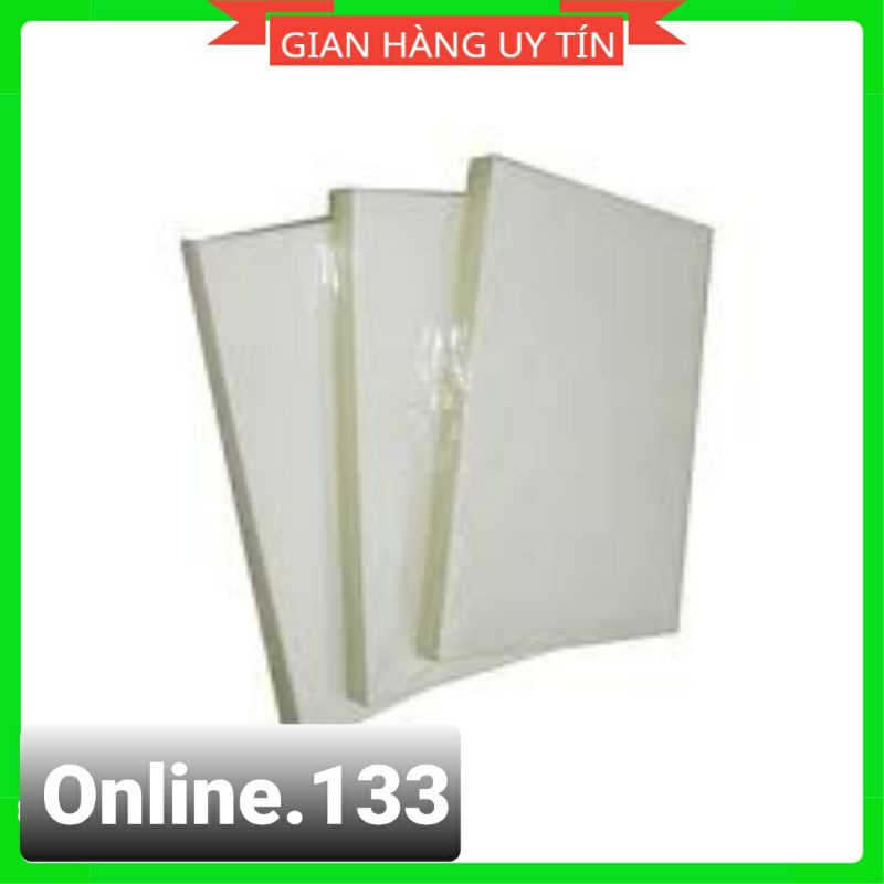 giấy Ép plastic 125 mic khổ A4 day (220 x 315 cm)