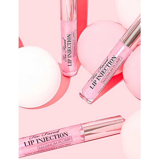 Son Bóng Căng Mọng Môi Too Faced Lip Injection Maximum Plumping Lip Gloss