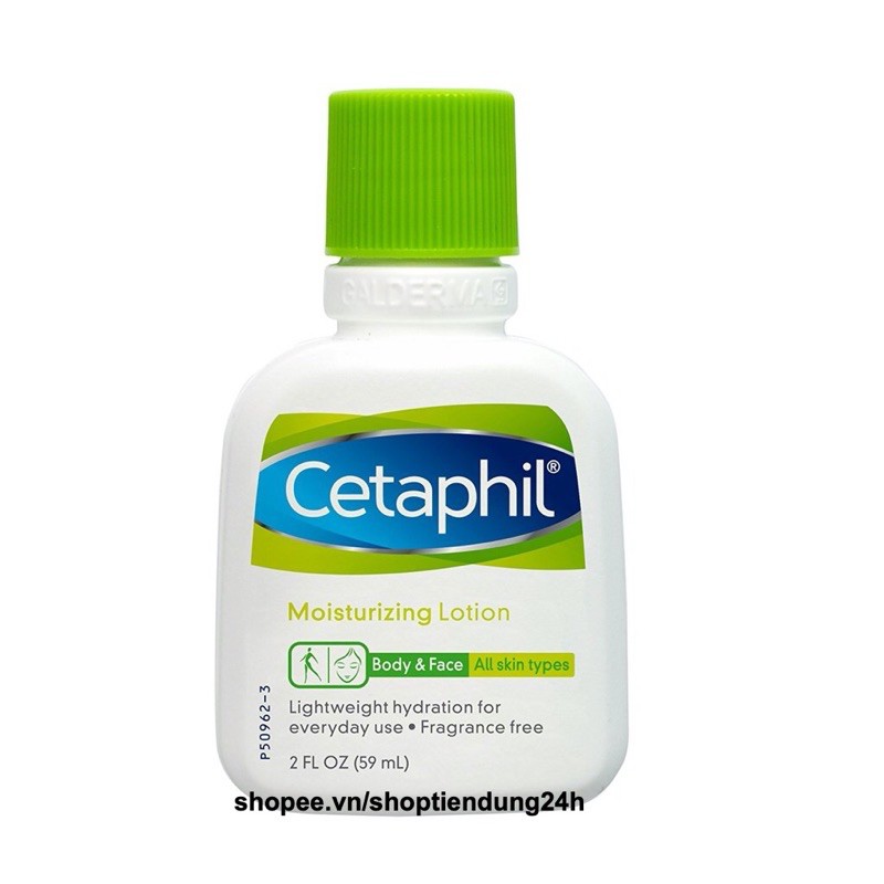 Sữa dưỡng ẩm Cetaphil Moisturizing Lotion Face and Body dùng cho mặt và toàn thân 59ml