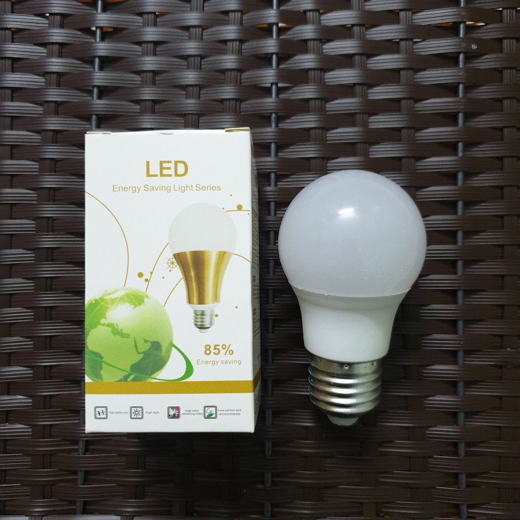 Bóng đèn led BULB 5w (Trắng - Vàng)