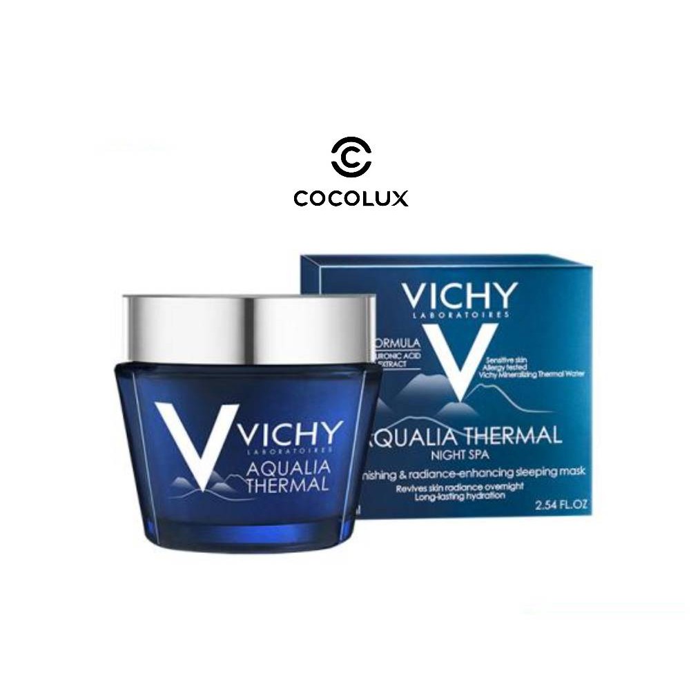 [Công Ty, Tem Phụ] Mặt nạ ngủ Aqualia Thèrmal Vichy 75ml [COCOLUX]