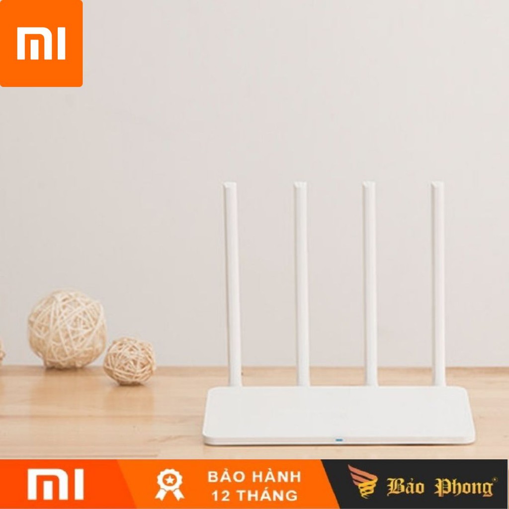 Modem WiFi Xiaomi 4C 4 Râu Router R4CM - BH 1 năm - Phát xuyên tường bảo mật truyền tín hiệu mạng mạnh internet ăng ten | BigBuy360 - bigbuy360.vn