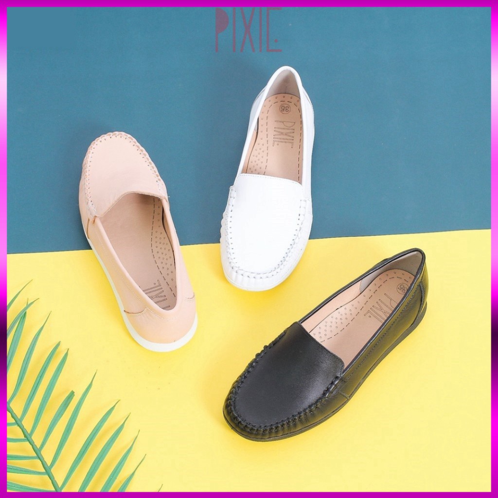 Giày Mọi Moccasin Da Bò Thật Đế Cao Su X482 | BigBuy360 - bigbuy360.vn