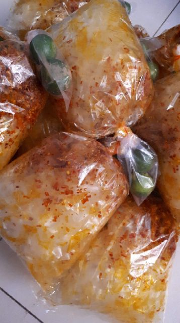 Bánh tráng trộn tắc -sa tế-muối hành phi- Tây Ninh siêu hot! | BigBuy360 - bigbuy360.vn