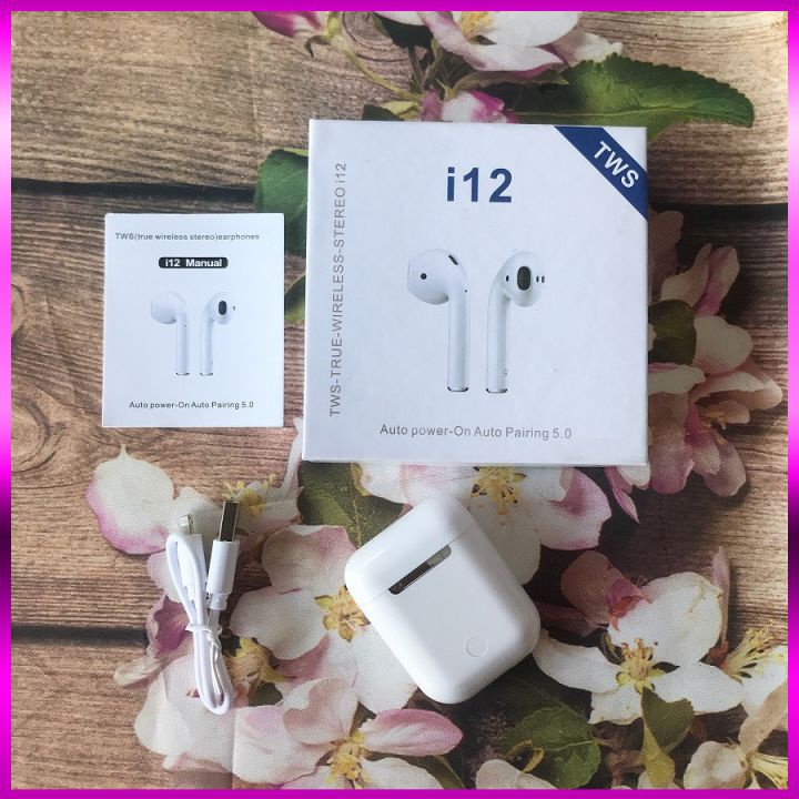 Tai nghe Bluetooth Pro 4TWS 5.0 tai  nghe Pro 4 không dây cảm ứng vân tay-âm thanh chuẩn HIFI dùng cho IOS Android