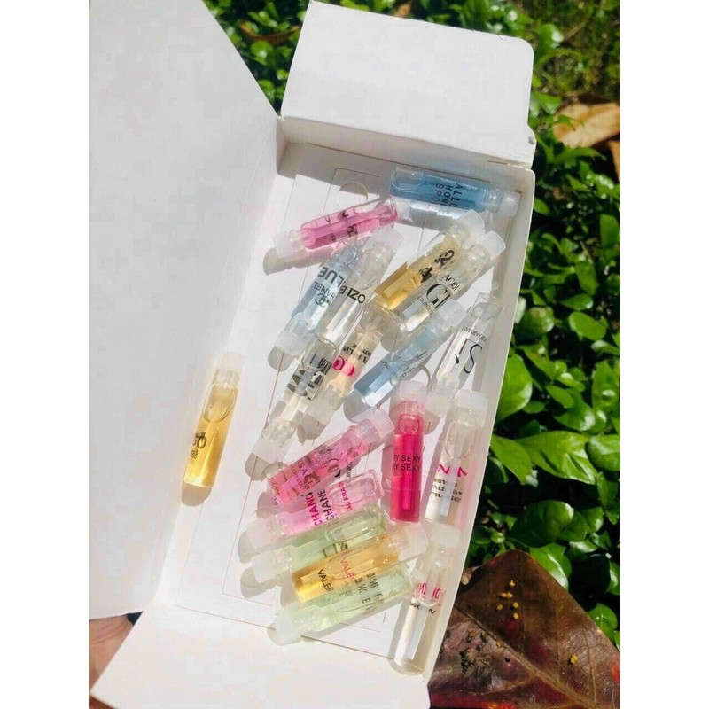BỘ TEST NƯỚC HOA MINI 20 ỐNG