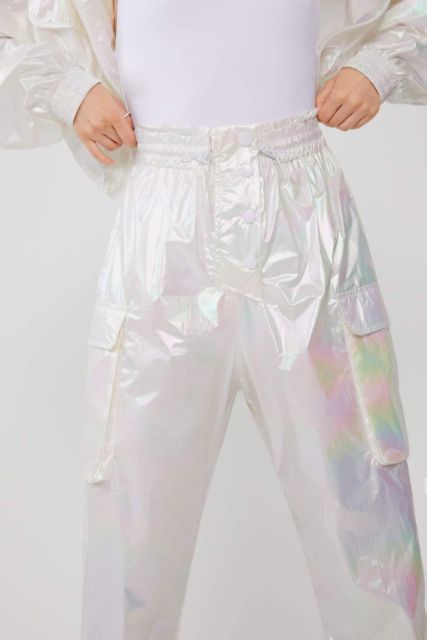 Quần cargo jogger phản chiếu cầu vồng Zara xách tay Spain