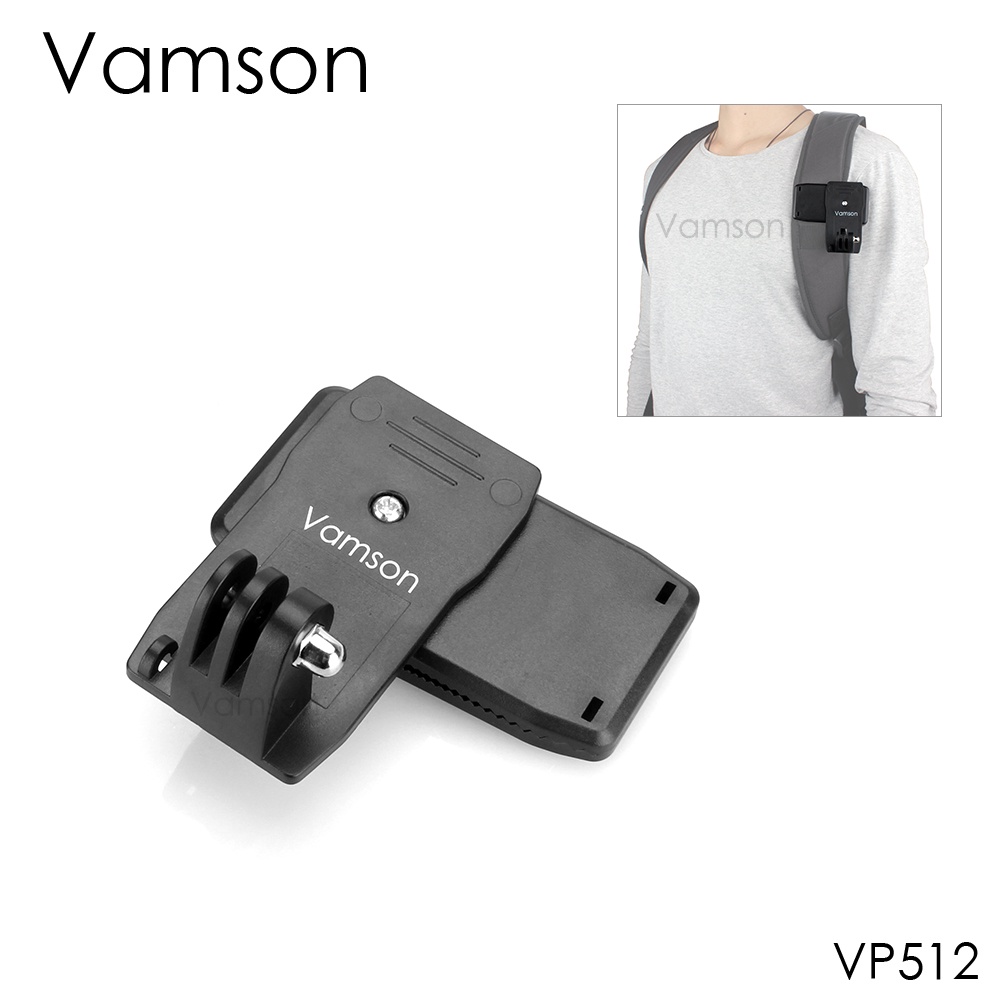 Kẹp Gắn Camera Gopro Go Pro Hero 7 6 5 4 360 Độ Cho Xiaomi yi SJCAM SJ4000 VP512