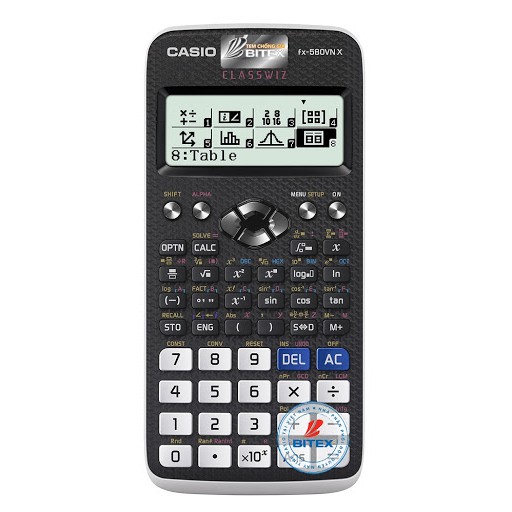 Máy Tính Casio FX 580VN X (Nhiều Màu) - Chính Hãng (Bảo Hành 7 Năm)