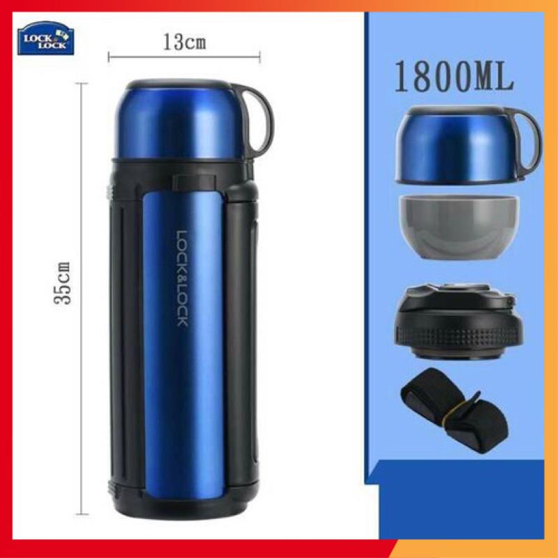 Bình giữ nhiệt Lock&Lock New Giant Hot Tank 1.8L LHC1427 hiệu quả 💔6h-8h 💔- Hàng chính hãng bảo hành 06 tháng