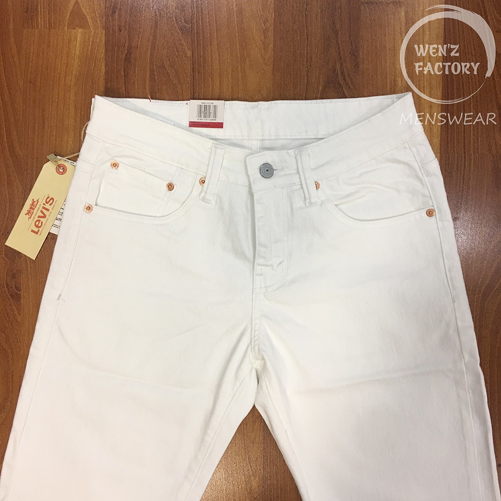 Short Jean Levis Trắng