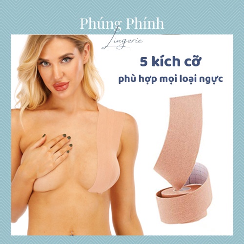 Cuộn Băng Keo Dán Nâng Ngực Vô Hình, Có Thể Tạo Nhiều Kiểu Đa Dụng Cho Nữ 5M Nhiều Size Giá Rẻ