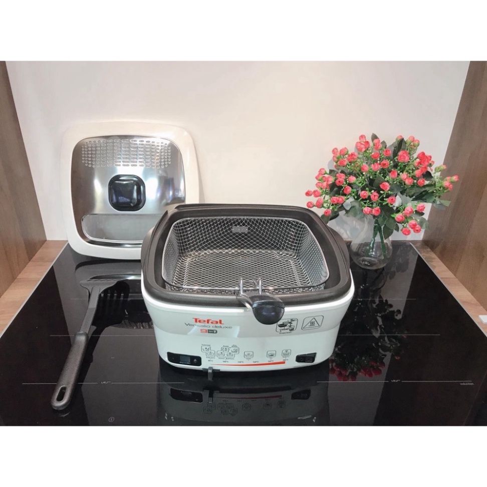 Nồi Chiên Ngập Dầu Tefal FR4950 9in1, Bếp Chiên Nhúng Dầu, Dung Tích 2L, 1600W, Nhập Đức, BH 12 Tháng