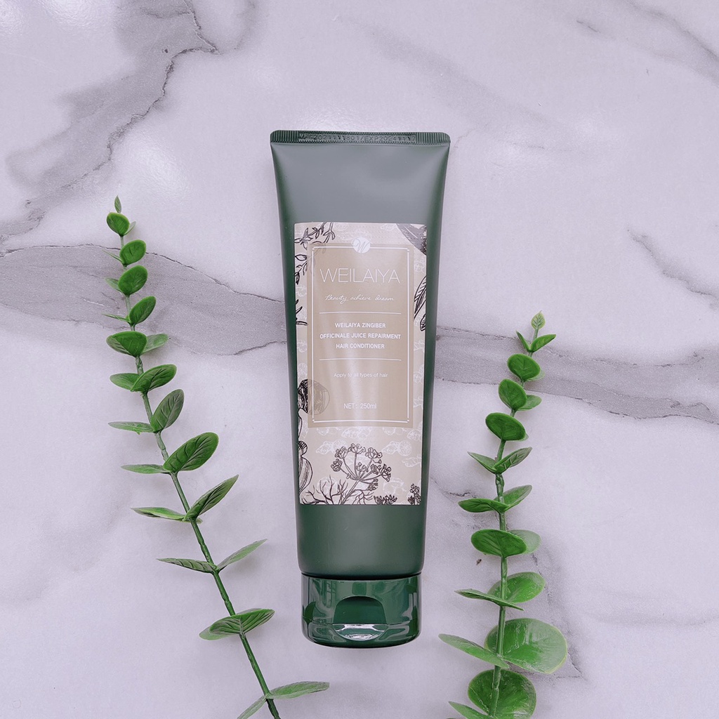 Set 2 Chai Dầu Gội Xả Weilaiya Nâu Gừng Chính Hãng hoặc Hà Thủ Ô Weilaiya trắng Giảm rụng tóc
