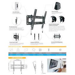 Giá Treo Tivi Gật Gù NB - DF80T 60&quot; - 90&quot; [ HÀNG CHÍNH HÃNG ] - Model 2023