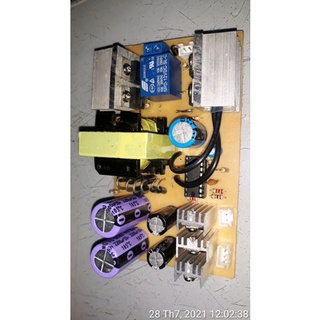 Mạch nâng áp 12v ra + - 24v - nguồn loa kéo