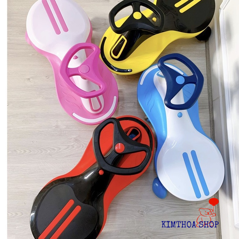 Xe lắc tay, chòi chân cho bé có đèn led và nhạc siêu chắc chắn tải trọng 100kg