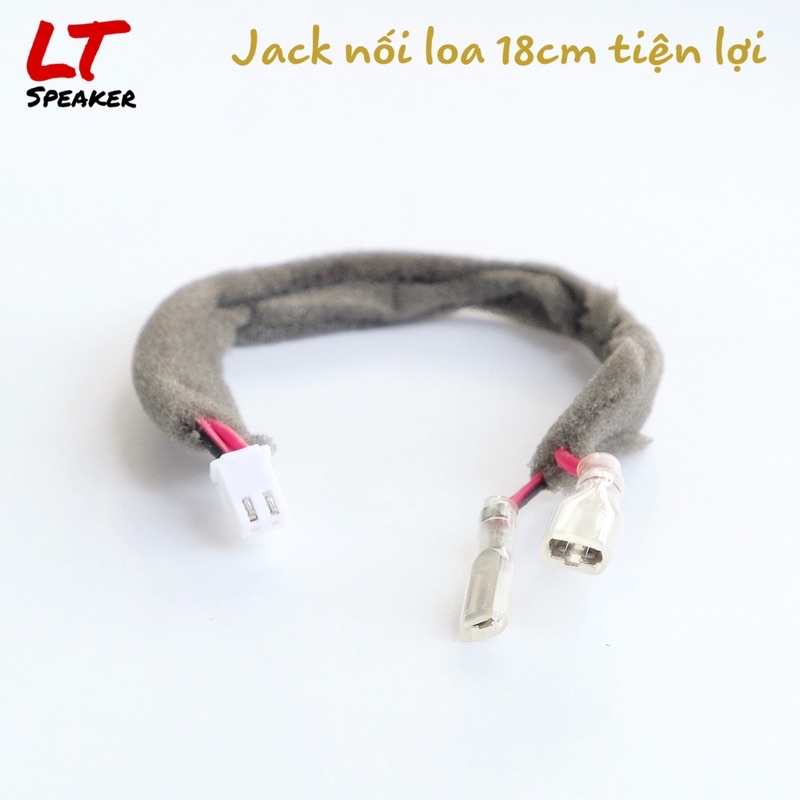 Jack kết nối loa tiện lợi 18cm đầu cos 2.8, 4.8 mm, chống rung cho loa dưới 50w