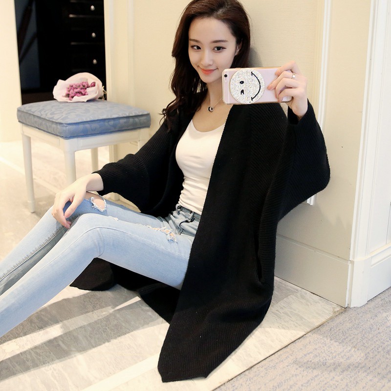 Áo khoác cardigan lót nỉ mỏng đẹp xinh