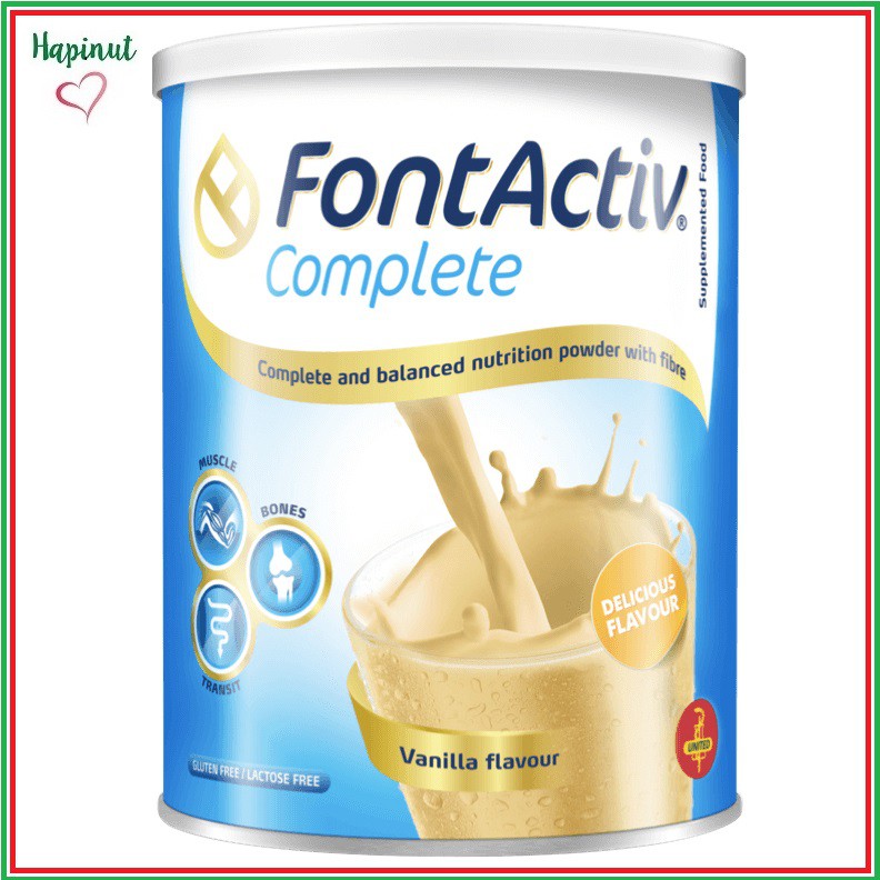 LON 800g SỮA FONTACTIV COMPLETE DÀNH CHO NGƯỜI PHỤC HỒI SỨC KHỎE