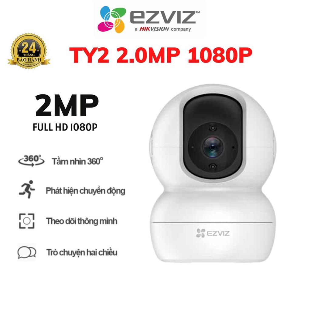 Camera IP Wifi Ezviz TY2  Full HD1080p EZVIZ C6N Full HĐ 1080P ,Ezviz C6W 4Mp,Ezivz T30-10A-EU- Hàng Chính Hãng