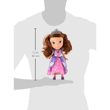 Búp Bê Mỹ Disney  Công Chúa Mắt Vẽ 30 Cm - Just Play Sofia The First Royal Sofia Doll 12 Inch (Thanh Lý Tồn Kho)