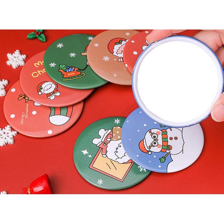 Gương mini hình giáng sinh, noel