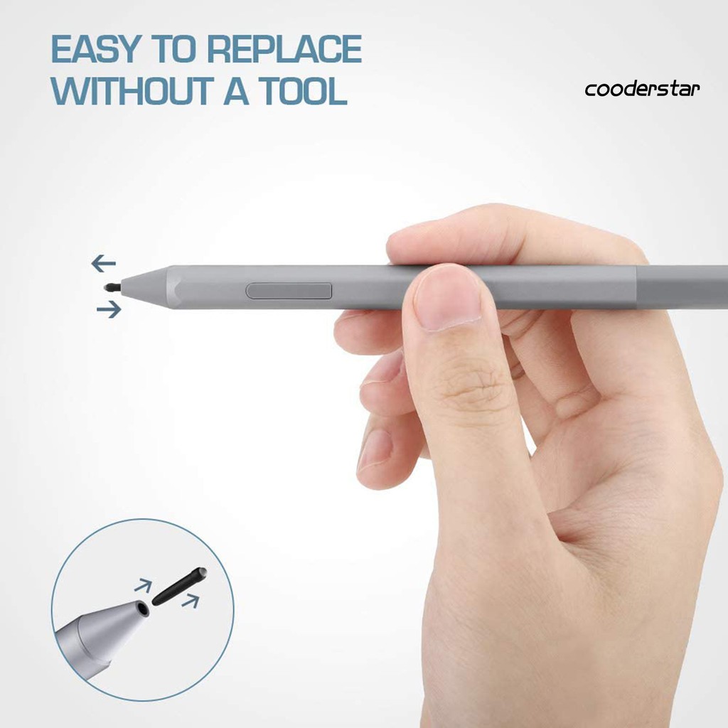 Set 3 Đầu Bút Thay Thế Cho Máy Tính Bảng Surface Pro4 / 5 / 6 / 7