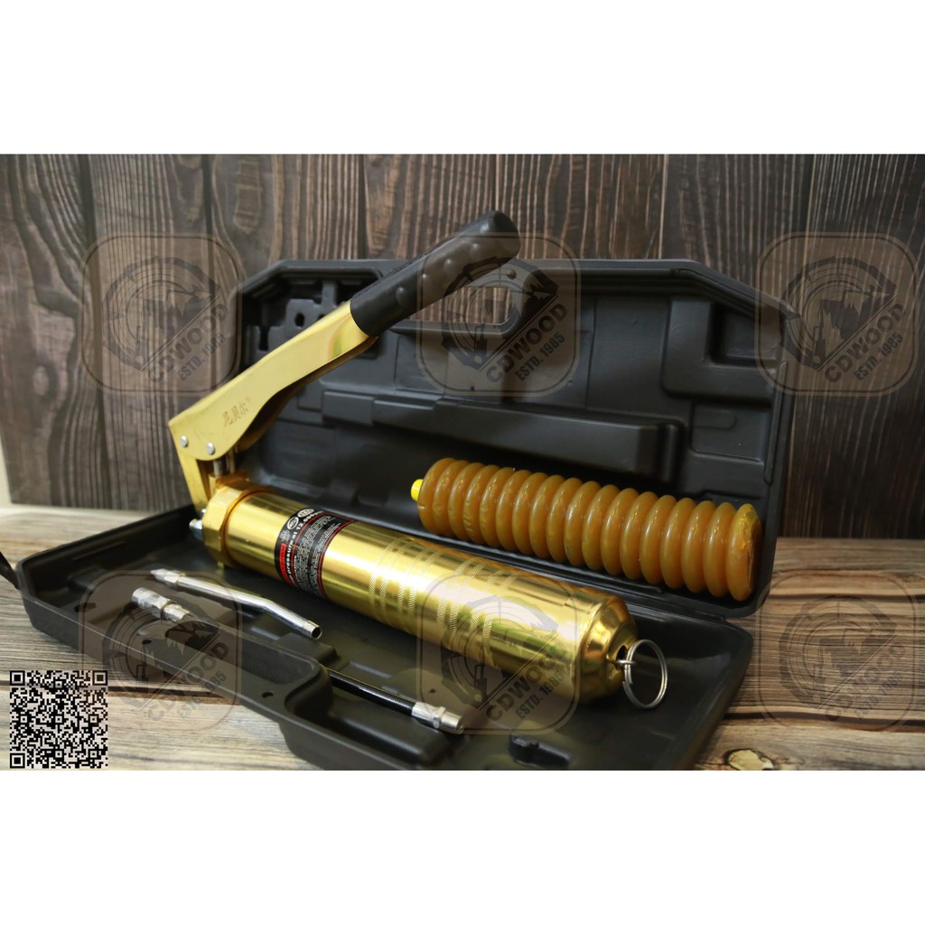 Mỡ bò màu vàng sậm chai con sâu 400g dùng cho cây bơm mỡ