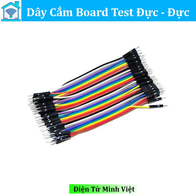 Dây Cắm Board Test Đực Đực 20Cm ( 40 sợi )