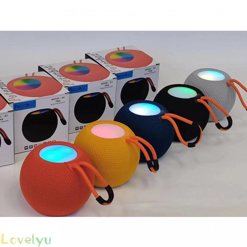 ◀READY▶A1 Mini LED speaker Peterhot speaker Ture Wireless Bluetooth Speaker Outdoor mountaineering and cycling speakers# Good Quality