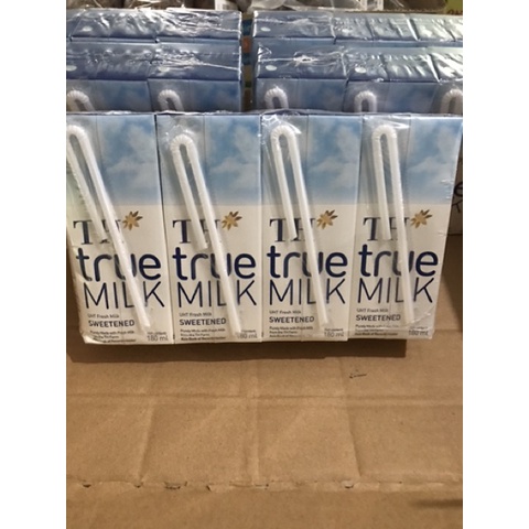 Lốc 4 Hộp Sữa Tươi TH True Milk 180ml