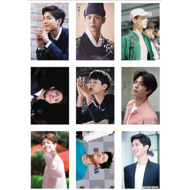 Lomo card 63 ảnh PARK BO GUM