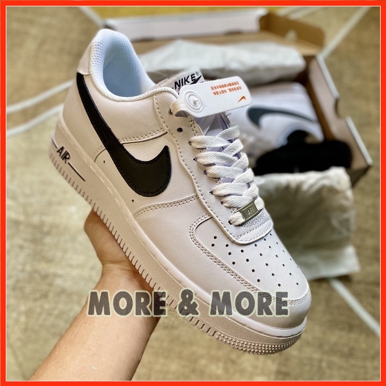 Giày AF1 lv'08 trắng vệt đen chất lượng nguyên bản MSZ8736